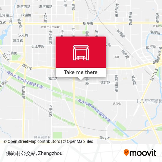 佛岗村公交站 map