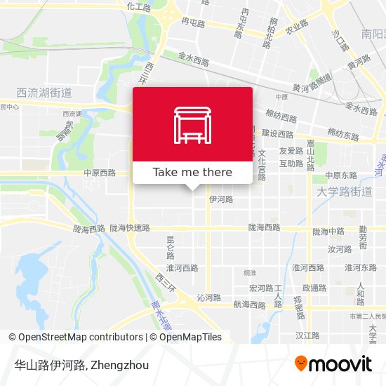 华山路伊河路 map
