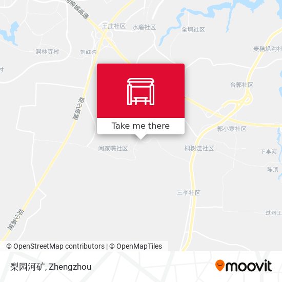 梨园河矿 map