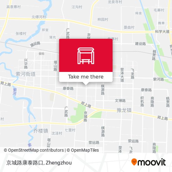 京城路康泰路口 map