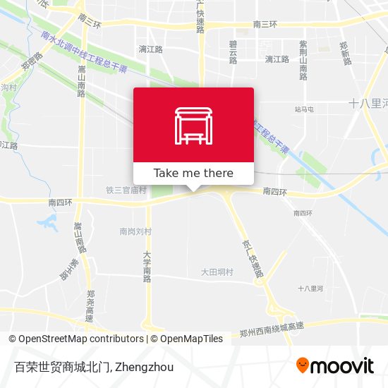 百荣世贸商城北门 map