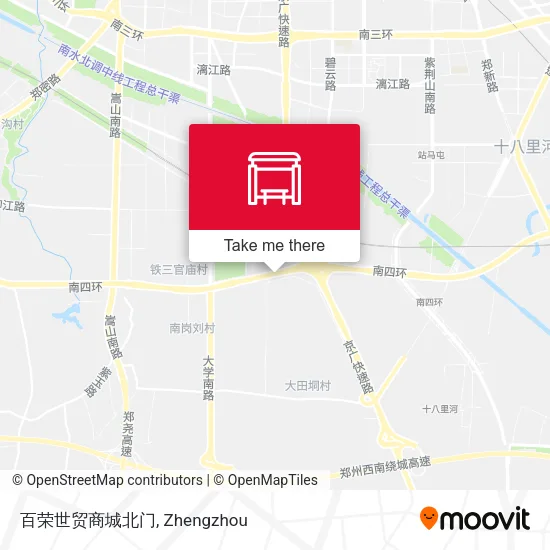 百荣世贸商城北门 map