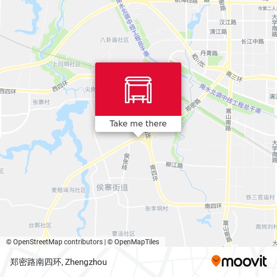 郑密路南四环 map