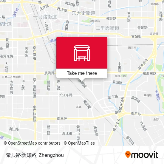 紫辰路新郑路 map