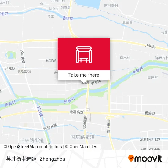 英才街花园路 map