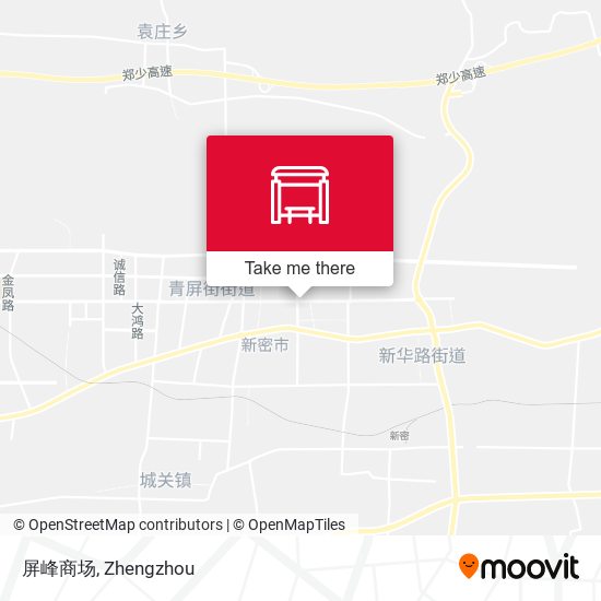 屏峰商场 map