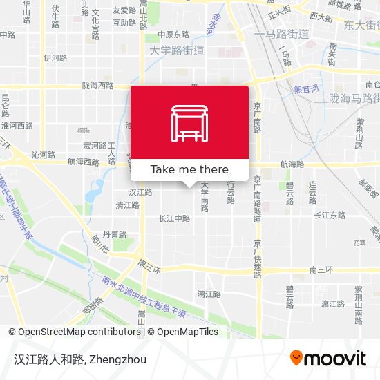 汉江路人和路 map