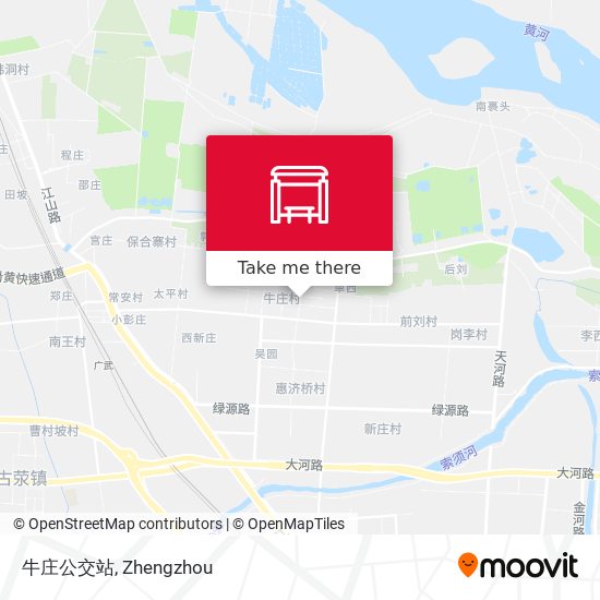 牛庄公交站 map