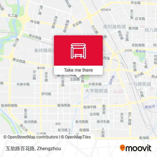 互助路百花路 map