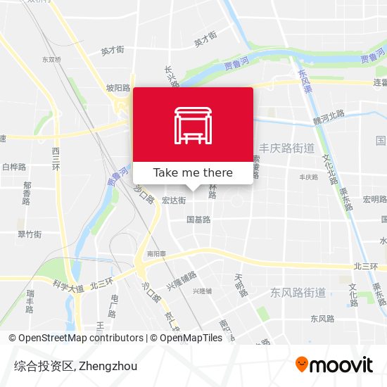 综合投资区 map