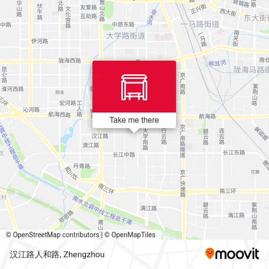 汉江路人和路 map