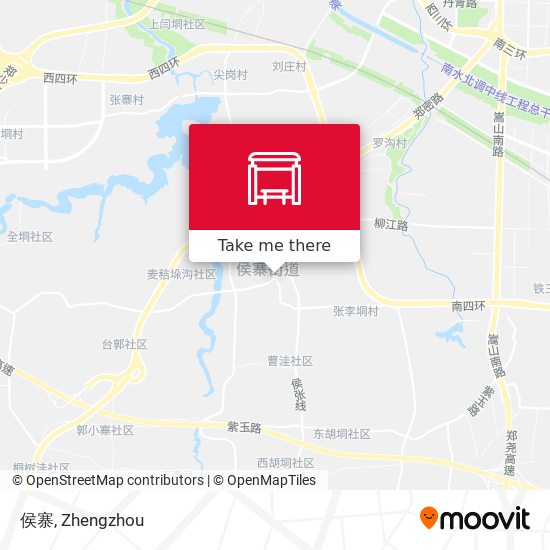 侯寨 map