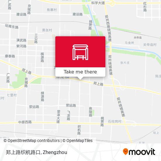 郑上路织机路口 map