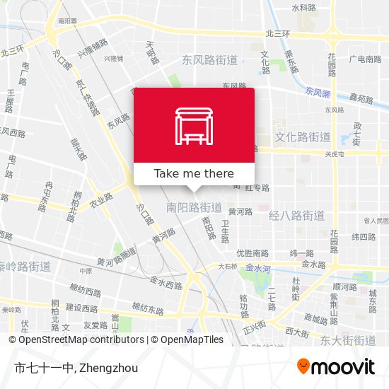 市七十一中 map