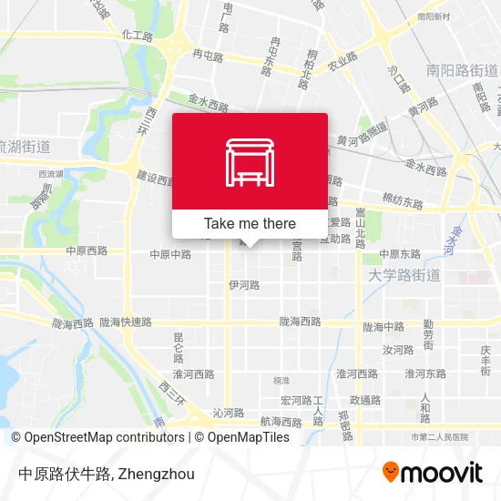 中原路伏牛路 map