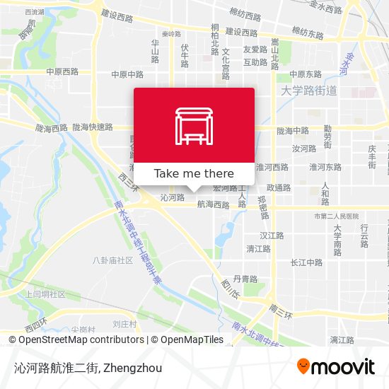 沁河路航淮二街 map