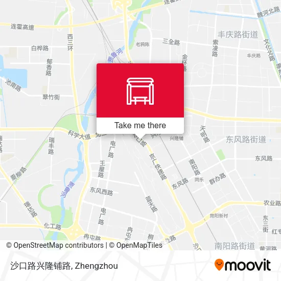 沙口路兴隆铺路 map