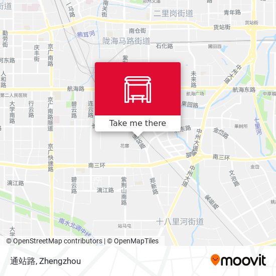 通站路 map