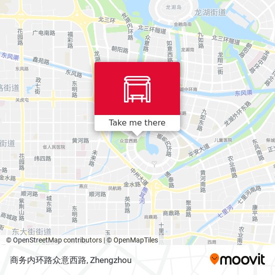 商务内环路众意西路 map