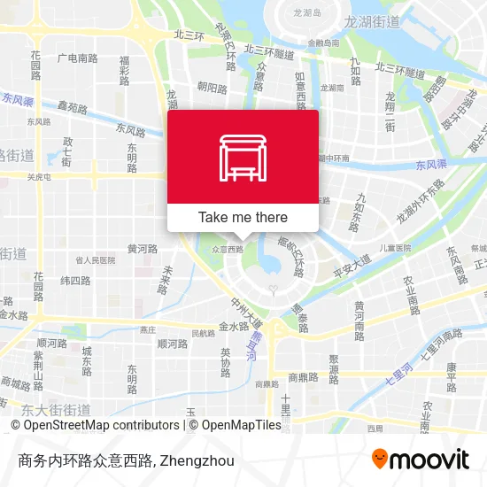 商务内环路众意西路 map