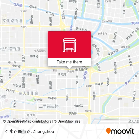 金水路民航路 map