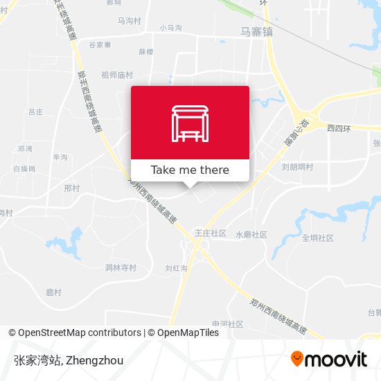 张家湾站 map