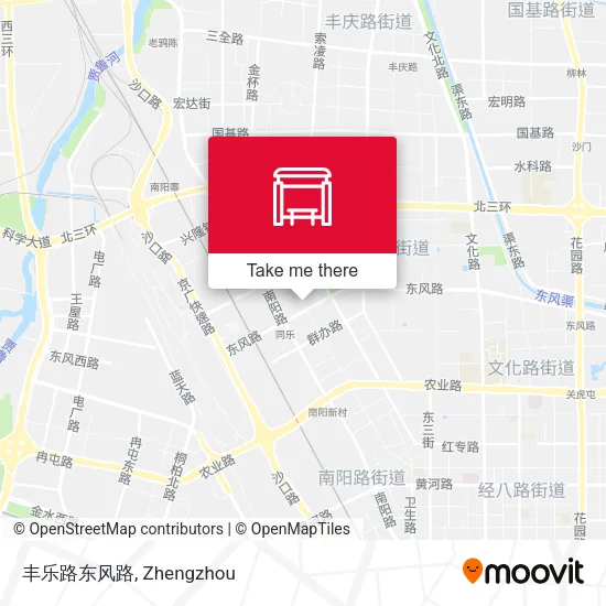 丰乐路东风路 map