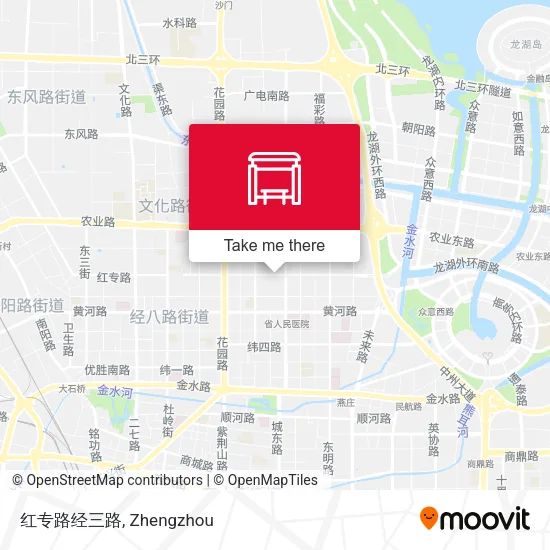 红专路经三路 map