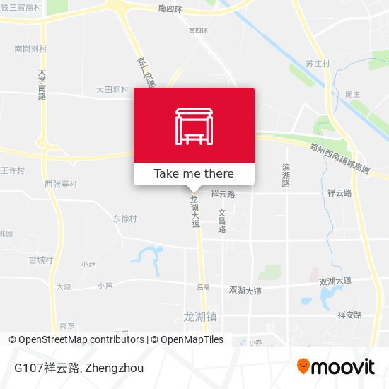 G107祥云路 map