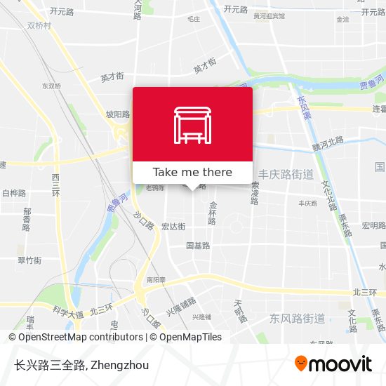 长兴路三全路 map