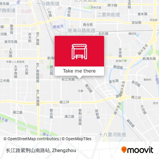 长江路紫荆山南路站 map