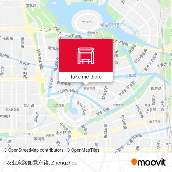 农业东路如意东路 map