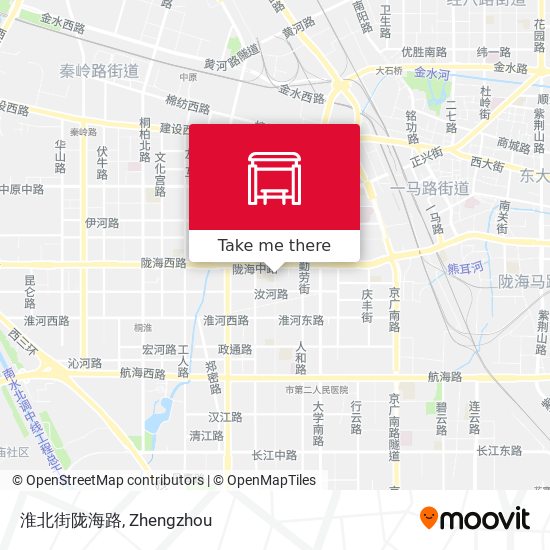 淮北街陇海路 map