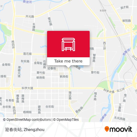 迎春街站 map