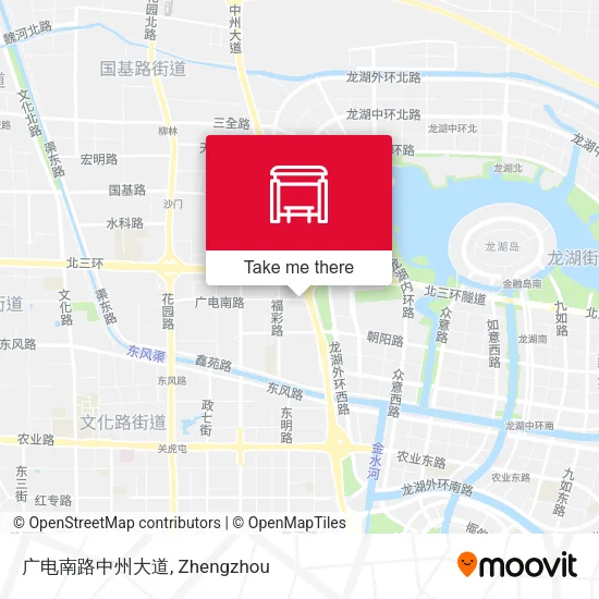 广电南路中州大道 map