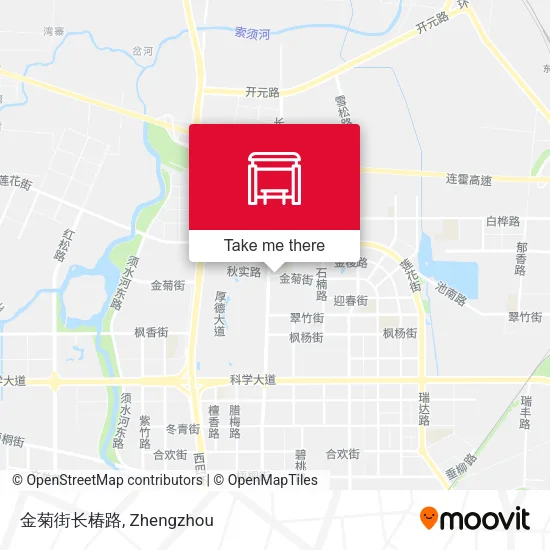 金菊街长椿路 map