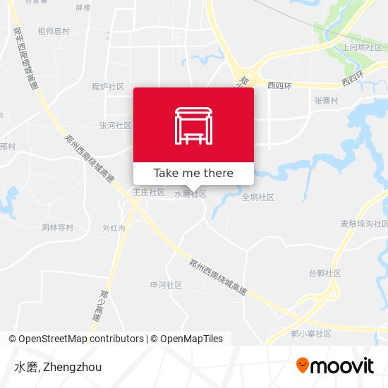 水磨 map