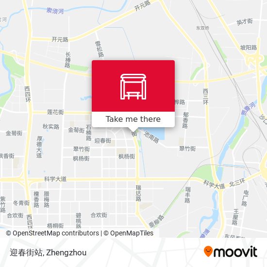 迎春街站 map