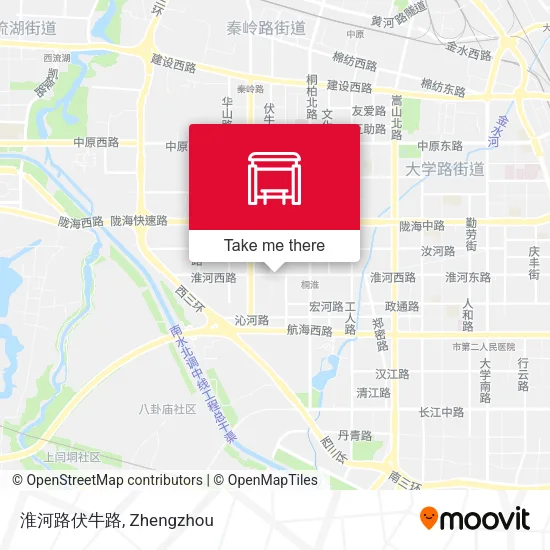 淮河路伏牛路 map