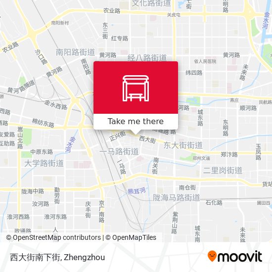 西大街南下街 map