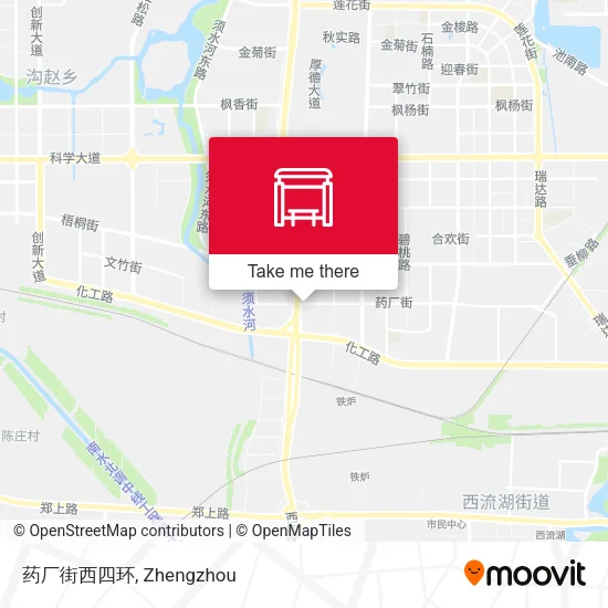 药厂街西四环 map