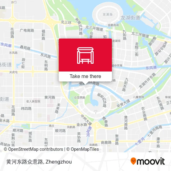 黄河东路众意路 map