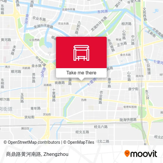 商鼎路黄河南路 map