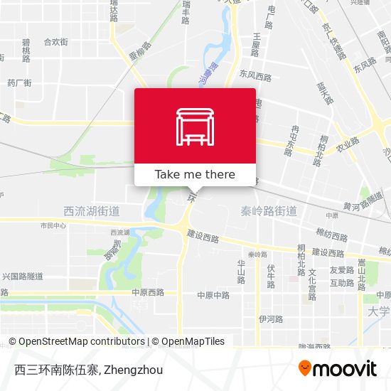 西三环南陈伍寨 map