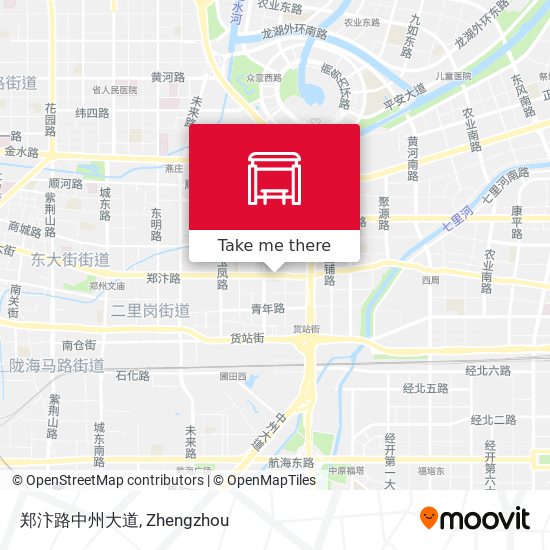 郑汴路中州大道 map