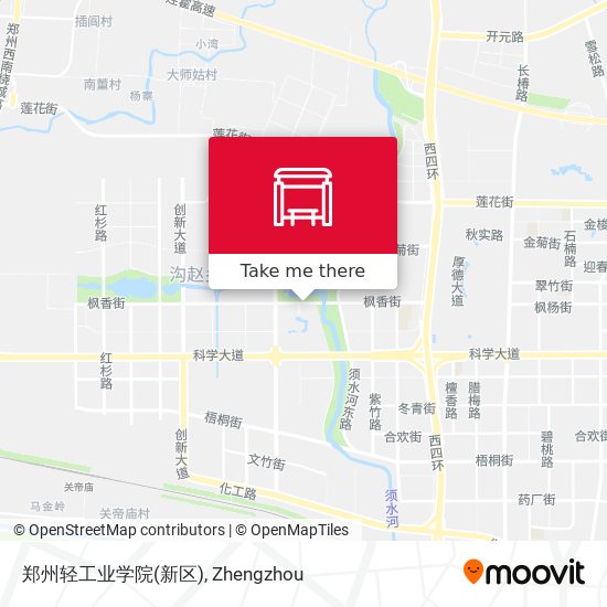 郑州轻工业学院(新区) map