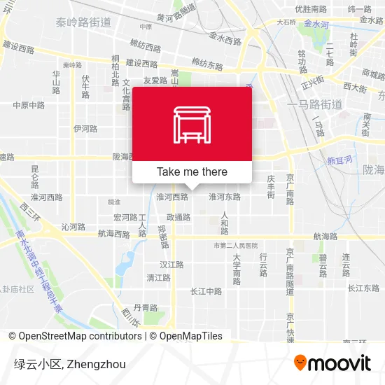 绿云小区 map