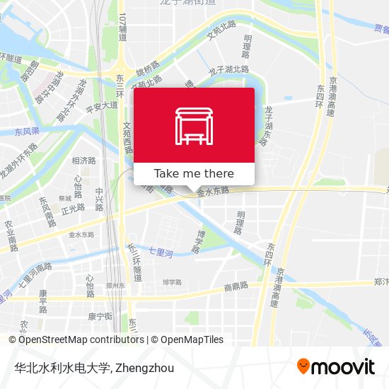 华北水利水电大学 map