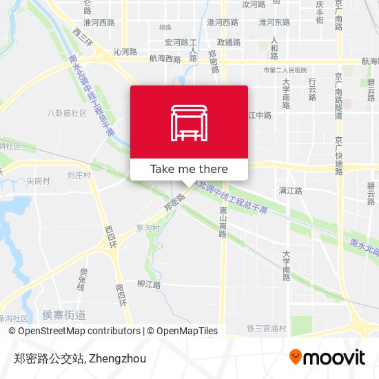 郑密路公交站 map