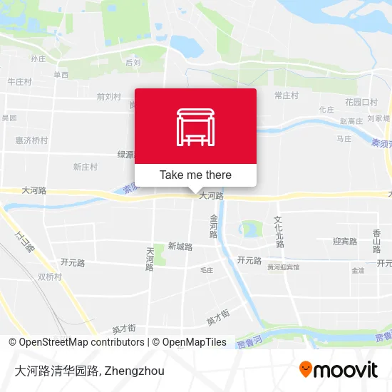 大河路清华园路 map